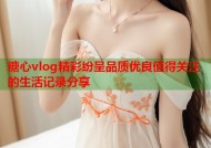 糖心vlog精彩纷呈品质优良值得关注的生活记录分享