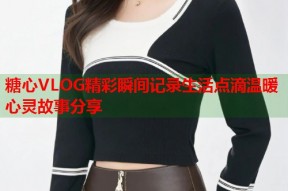 糖心VLOG精彩瞬间记录生活点滴温暖心灵故事分享