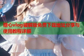 糖心vlog破解版免费下载地址分享与使用教程详解