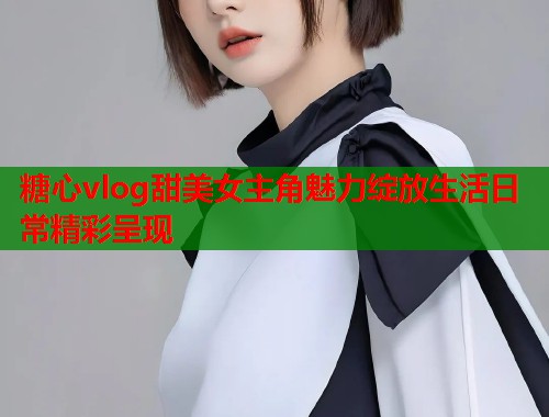 糖心vlog甜美女主角魅力绽放生活日常精彩呈现  第1张
