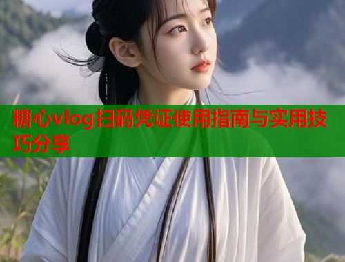 糖心vlog扫码凭证使用指南与实用技巧分享  第1张