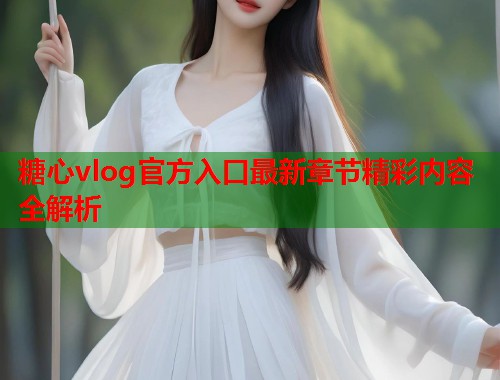 糖心vlog官方入口最新章节精彩内容全解析  第2张