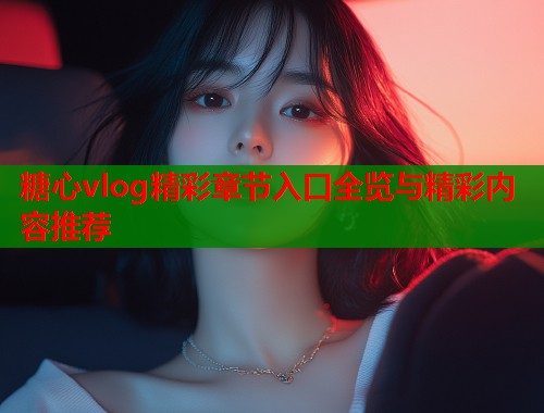 糖心vlog精彩章节入口全览与精彩内容推荐  第2张