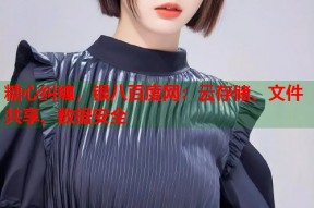 糖心纠缠，银八百度网：云存储、文件共享、数据安全