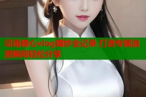 司雨糖心vlog婚纱全记录 打造专属浪漫瞬间轻松分享