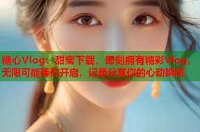 糖心Vlog：甜蜜下载，即刻拥有精彩Vlog，无限可能等你开启，记录分享你的心动瞬间