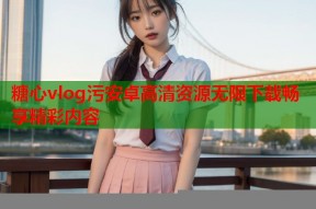 糖心vlog污安卓高清资源无限下载畅享精彩内容