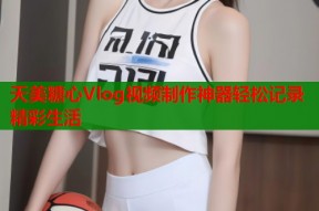 天美糖心Vlog视频制作神器轻松记录精彩生活