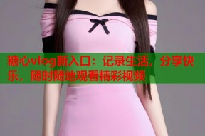 糖心vlog新入口：记录生活，分享快乐，随时随地观看精彩视频