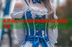 免费糖心vlog制作神器轻松记录精彩生活