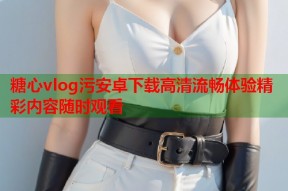 糖心vlog污安卓下载高清流畅体验精彩内容随时观看