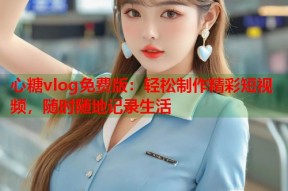 心糖vlog免费版：轻松制作精彩短视频，随时随地记录生活