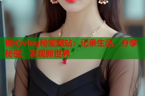 糖心vlog秘密网站：记录生活，分享秘密，发现新世界