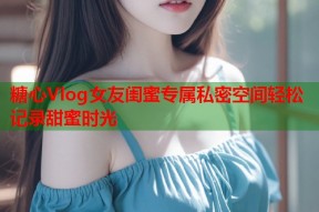 糖心Vlog女友闺蜜专属私密空间轻松记录甜蜜时光
