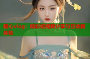 糖心vlog：精彩短视频分享与互动新体验