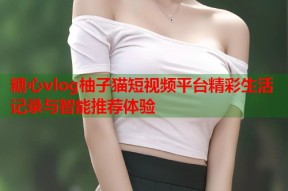 糖心vlog柚子猫短视频平台精彩生活记录与智能推荐体验