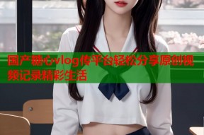 国产糖心vlog传平台轻松分享原创视频记录精彩生活