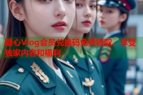 糖心Vlog会员兑换码免费领取，享受独家内容和福利