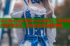 以心糖vlog女演员curly为中心，打造专属内容分享平台，轻松记录生活精彩瞬间