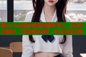 糖心vlog带你探索短视频平台，记录生活瞬间，分享创意灵感，社交互动无限