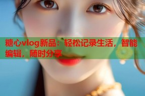 糖心vlog新品：轻松记录生活，智能编辑，随时分享