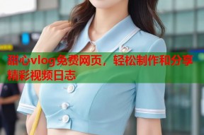 甜心vlog免费网页，轻松制作和分享精彩视频日志