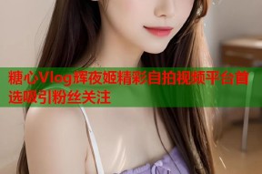 糖心Vlog辉夜姬精彩自拍视频平台首选吸引粉丝关注