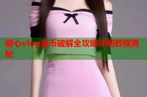 糖心vlog金币破解全攻略详细教程揭秘