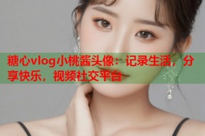 糖心vlog小桃酱头像：记录生活，分享快乐，视频社交平台