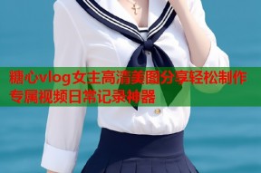 糖心vlog女主高清美图分享轻松制作专属视频日常记录神器