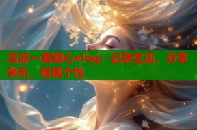 清凉一夏糖心vlog：记录生活，分享快乐，展现个性