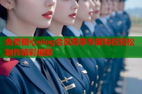 免费糖心vlog会员尊享专属特权轻松制作精彩视频