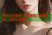糖心vlog软件：轻松剪辑、美化视频，记录生活瞬间