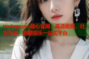 txvlogcom糖心官网：高清视频、社交互动、直播娱乐一站式平台