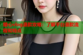 糖心vlog退款攻略：了解平台退款流程和特点