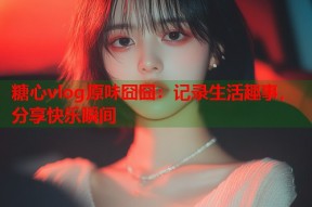 糖心vlog原味囧囧：记录生活趣事，分享快乐瞬间