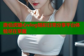 唐伯虎糖心vlog精彩日常分享平台体验尽在掌握