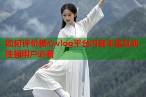 如何评价糖心vlog平台内容丰富互动性强用户必看