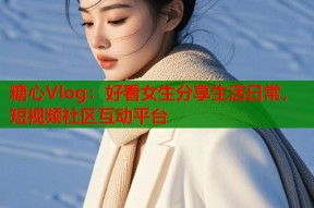 糖心Vlog：好看女生分享生活日常，短视频社区互动平台