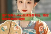 国产馆糖心vlog在线观看平台，随时随地畅享精彩视频