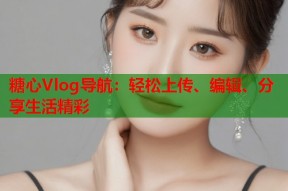糖心Vlog导航：轻松上传、编辑、分享生活精彩