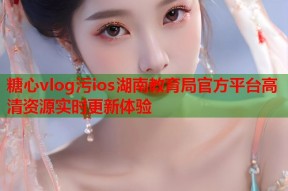 糖心vlog污ios湖南教育局官方平台高清资源实时更新体验