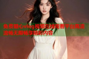 免费糖心vlog视频在线观看平台高清流畅无限畅享精彩内容