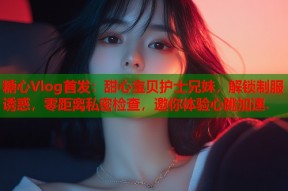 糖心Vlog首发：甜心宝贝护士兄妹，解锁制服诱惑，零距离私密检查，邀你体验心跳加速.