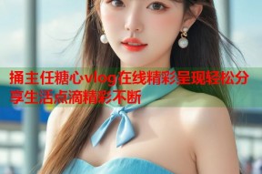 捅主任糖心vlog在线精彩呈现轻松分享生活点滴精彩不断