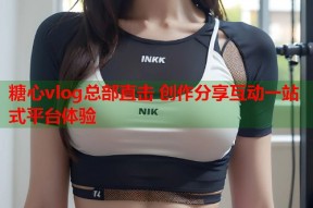 糖心vlog总部直击 创作分享互动一站式平台体验