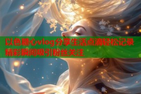 以色糖心vlog分享生活点滴轻松记录精彩瞬间吸引粉丝关注