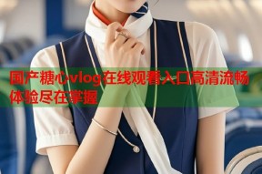 国产糖心vlog在线观看入口高清流畅体验尽在掌握