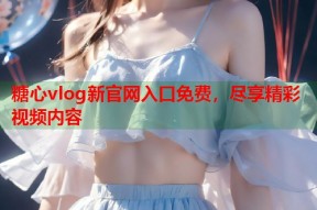 糖心vlog新官网入口免费，尽享精彩视频内容
