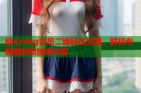 糖心vlog会员二维码在这里，解锁专属福利和独家内容